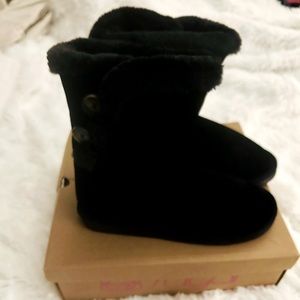 Sugar Marty Black Boots. Brand New. Size 7.5.